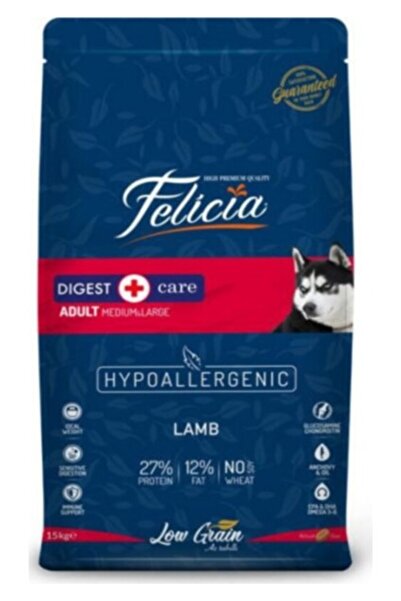 Felicia Kuzulu Hypoallergenic Orta&büyük Irk Düşük Tahıllı Yetişkin Köpek Mam...