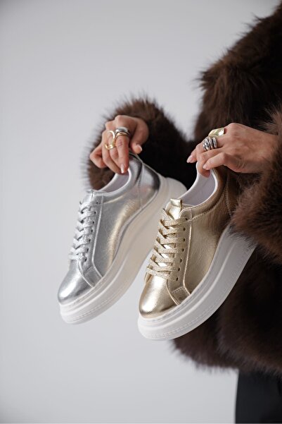Genel Markalar Dina Kadın Altın Sneaker
