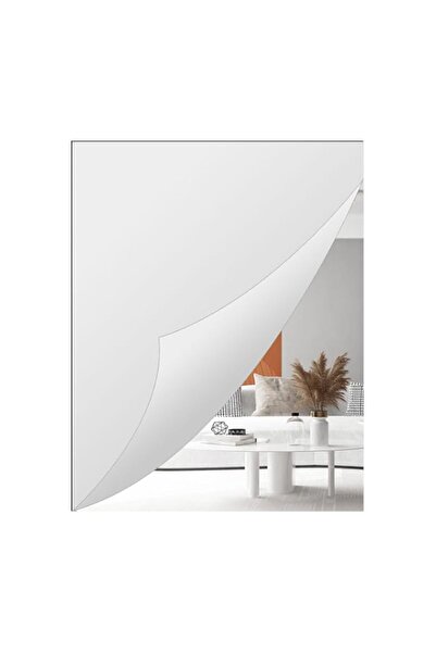 Generic مرآة TSKDKIT ذاتية اللصق - بلاط مرآة حائط أكريليك كبير - غير زجاجي - ...