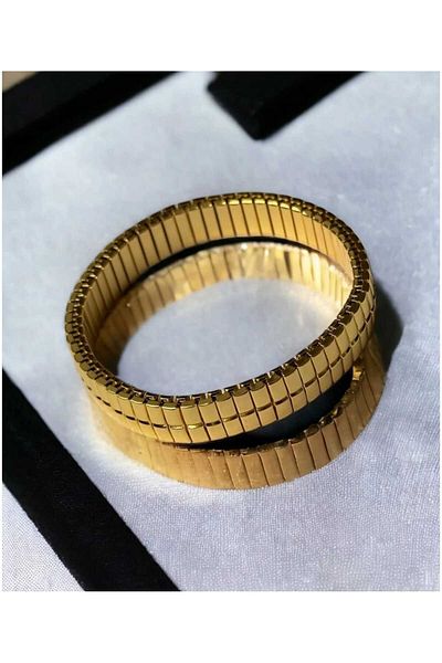 BRLKN Elastic Steel Stainless Double Side Bracelet
