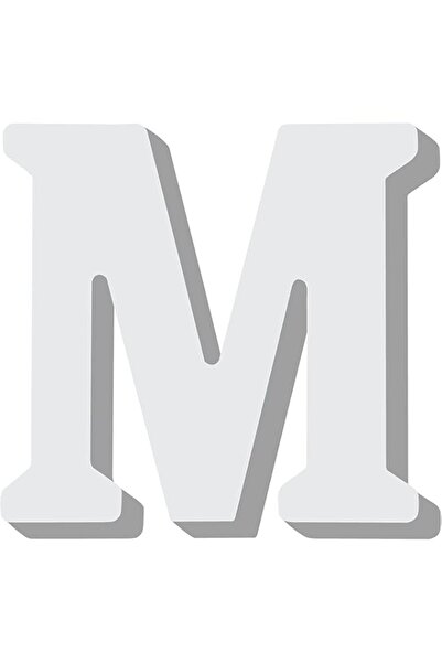 Generic Rosymoment Alphabet M Wooden Decorative Wall Letter for Children's Be...
