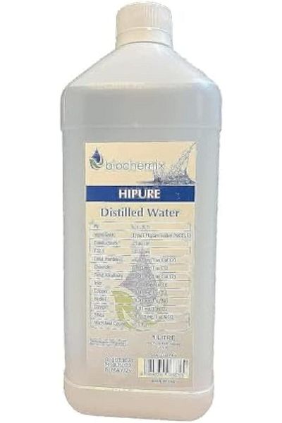Generic BIOCHEMIX Hipure Distilled Water - 1L