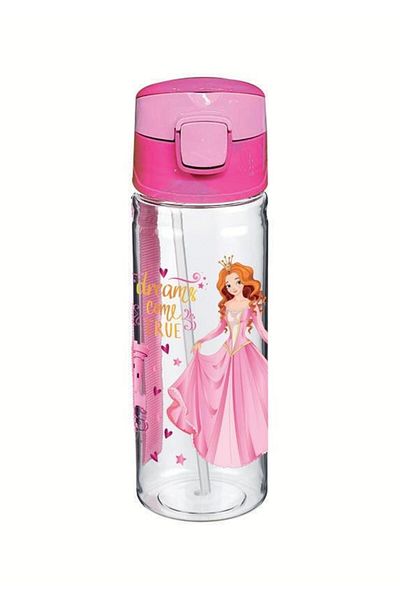Tuffex Vena Tp811 Polycarbonate Water Bottle with Straw 500 ml