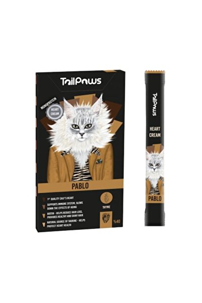 TAİL PAWS Gustare PABLO PREMIUM Tail Paws – Cremă cu Inimioare de Păsări