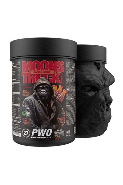 ZOOMAD LABS Moonstruck II Zero - Stimulant-Free Pre-Workout Powder with 13g Nitric Oxide, Candy Coke, 540g, 30 S
