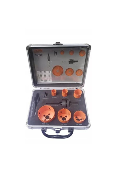 richmann exclusive Carote bimetal pentru gaurit lemn, metal, set 9 piese, 19-57 mm, Richmann Exclusive