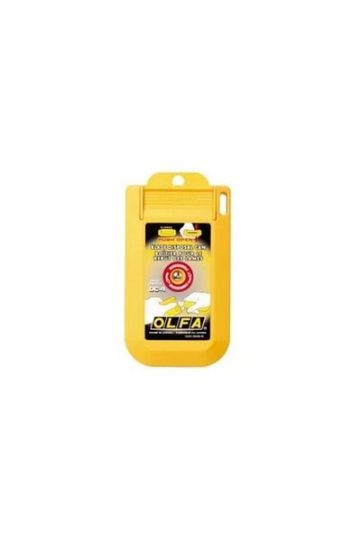 Olfa Container for safely breaking and storing used blades,