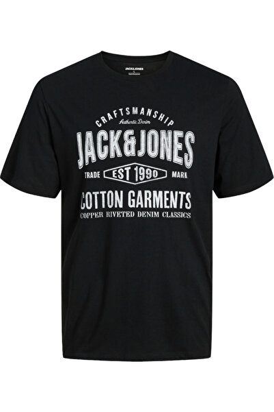 Jack & Jones Τζιν Tricou JACK & JONES - 12256779-Μαύρο