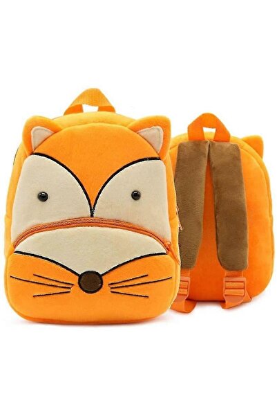 WePro Store Ghiozdan pentru grădiniță, model Fox, pluș, 26x24x10, magazin WePro