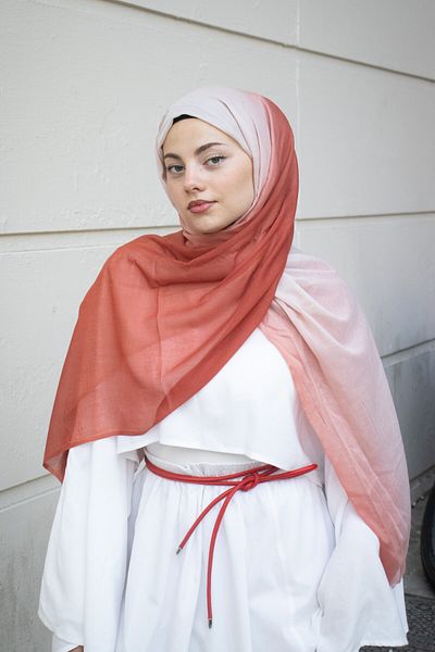 CHALE Pure Gradient Series - 100% Cotton Shawl