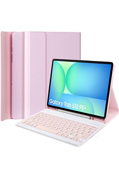 TEKNETSTORE Samsung Galaxy Tab S10 Fe Plus 13.1 Klavyeli Kılıf Q Türkçe Kalem...