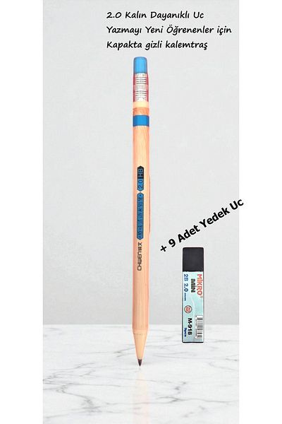 Taros My First Pen 2.0 Thick Nib Pen + 9Pcs Nib for Beginner Writing