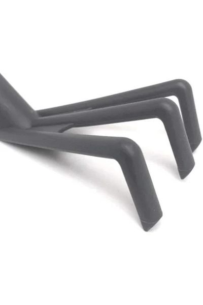 richmann Mini rake for gardening, fiberglass, 3 teeth, 8 x 29 cm,