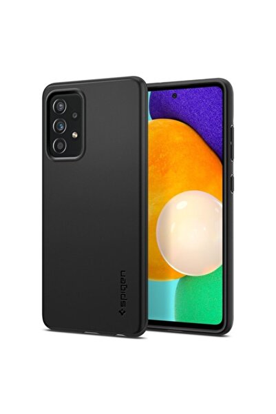 OEM Θήκη Spigen Thin Fit για Samsung Galaxy A52 (4G / 5G / A52s), μαύρη