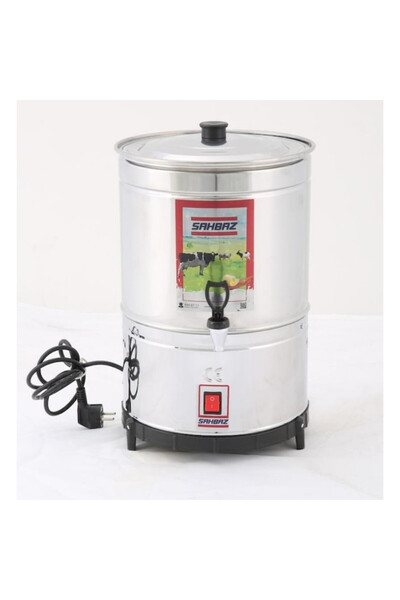 abnturk 20 Litre Yayık Makinası Yağ Yapma Makinası 80 w 220 v Motor Devir 140...