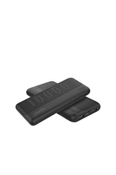 porodo باور بانك رفيع بسعة 10000 مللي أمبير في الساعة من بورودو بلو بمخرجين U...