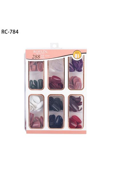 ROFLIN BEAUTY colored artificial nails
