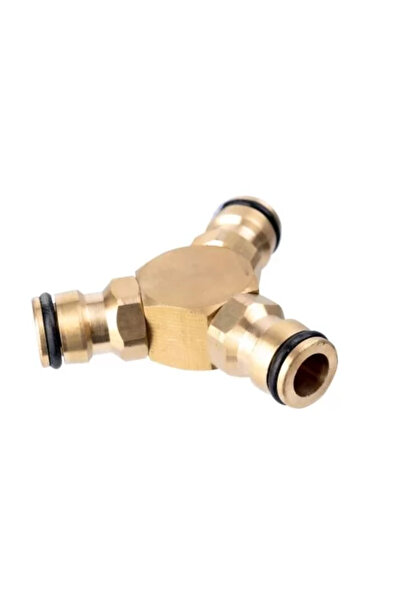 richmann Προσαρμογέας, γρήγορης σύνδεσης, 3 κατευθύνσεων, ορείχαλκος, 1/2",