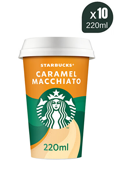 Starbucks Chilled Classics Caramel Macchiato 220 ml x 10 Adet - Soğuk Kahve