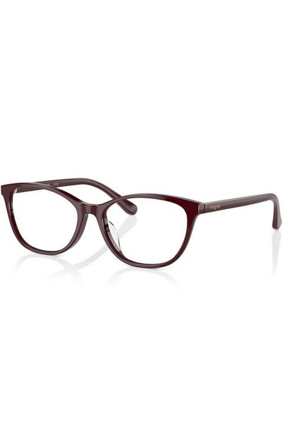 Vogue Women's eyeglasses frames VO5502D 3158, Plastic, Bordeaux, 54 mm