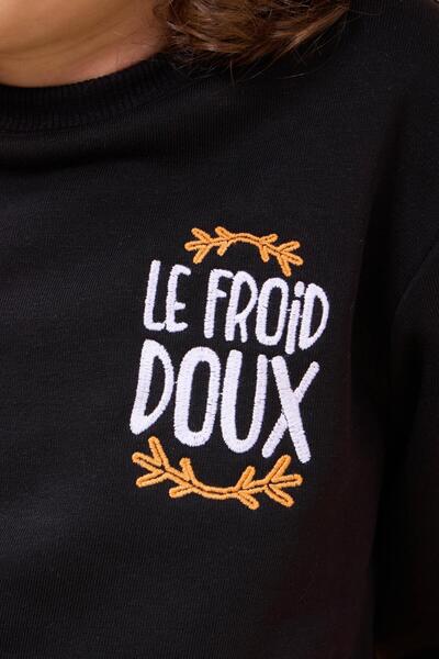 Perendi Boys' Seasonal Double Suit with Embroidery Print Detail - Black