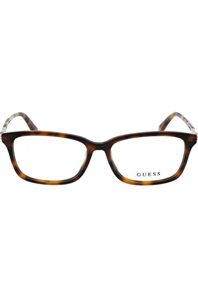 Guess Women's eyeglasses frame GU2907-053-53, Havana, Rectangular, 53 mm