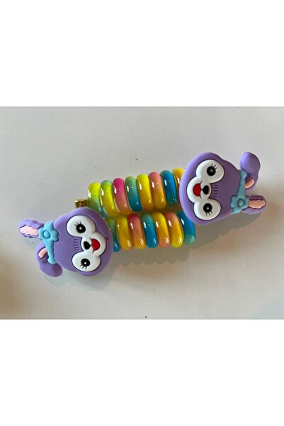 LABURN مشبك زنبركي حلزوني لطيف 1 زوج 2 قطعة