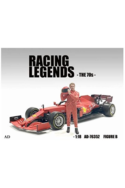 American Diorama Figurina Figure B Race Legends series 70's 1:18 American Dio...