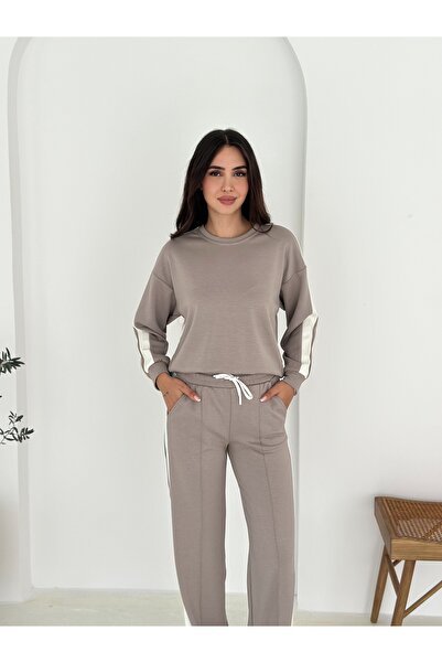 fiolin Σετ φόρμας Modal Fabric Side Stripe