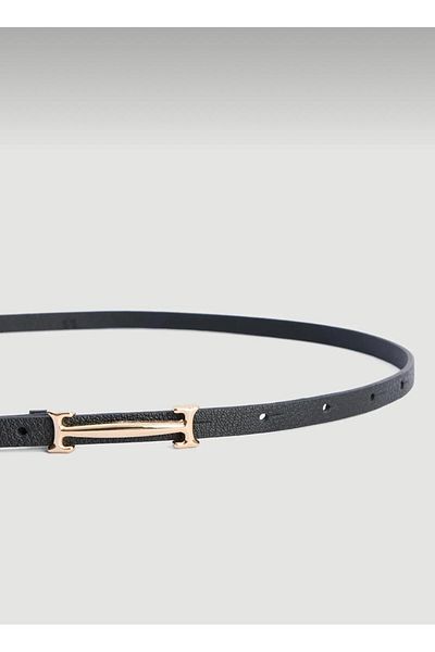 Mynoa Thin Belt with Lock Buckle,Women's Belt,Jacket Belt,Pantalon Belt,
