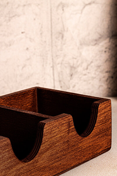 Snippy Elvo - Wooden 3 Compartment Tea Storage Box Accessory Jewelry Organizer Organizer Herb Storage Box