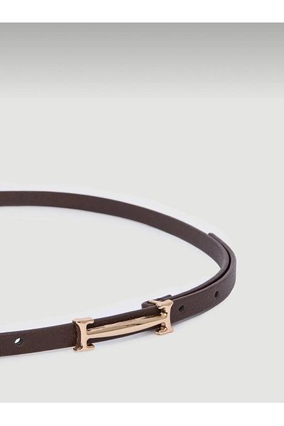 Mynoa Thin Belt with Lock Buckle,Women's Belt,Jacket Belt,Pantalon Belt,
