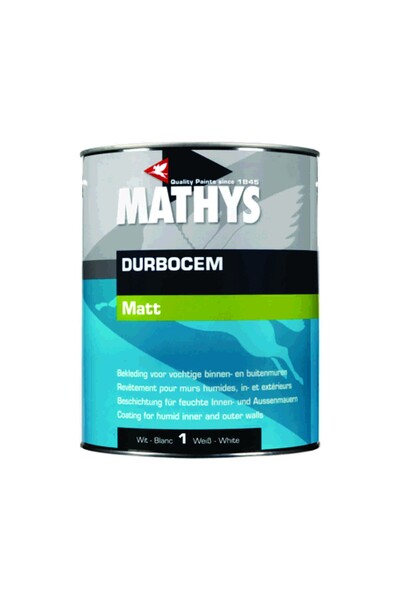 OEM Vopsea Medii Umede Durbocem 1 Litru