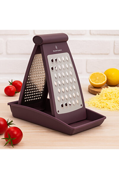 Genel Markalar Smart 2 Parça Rende Seti – Paslanmaz Çelik, Katlanabilir Tasar...