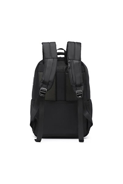 SMART BAGS C-Active Business Oxford Fabric Waterproof Backpack with Laptop Compartment and USB Port