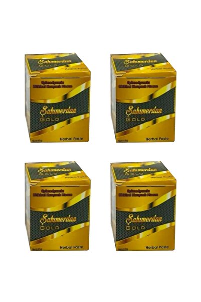 RAHMİS STORE Ballı Bitkisel Macun Şahımerdan Gold 240 Gr. X 4 Adet