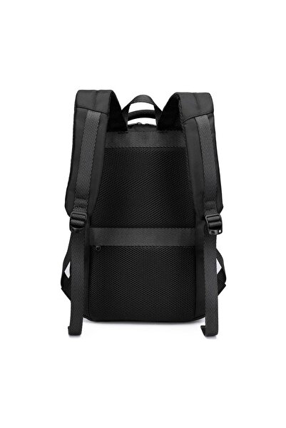 SMART BAGS C-Active Business Oxford Fabric Backpack with Laptop Compartment and USB Port