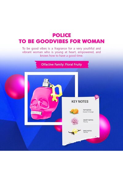 Police To Be Good Vibes For Woman EdP