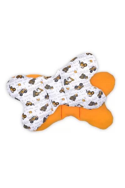 Nicol Double-sided pillow 100% cotton 'Big Trucks'