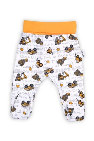 Nicol 100% Trousers 'Big Trucks' Collection 2021 White Size 62