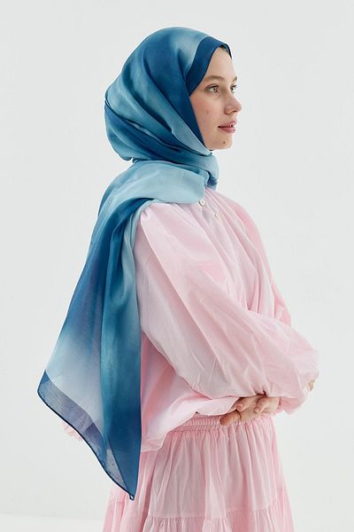 Modakaşmir Mist Pattern Cotton Shawl