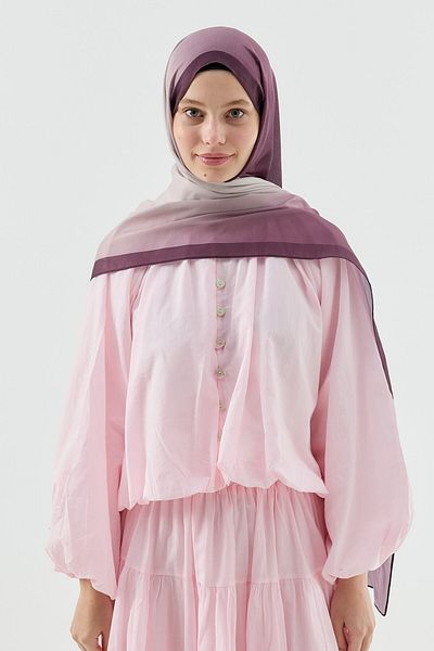 Modakaşmir Ombre Pattern Cotton Shawl