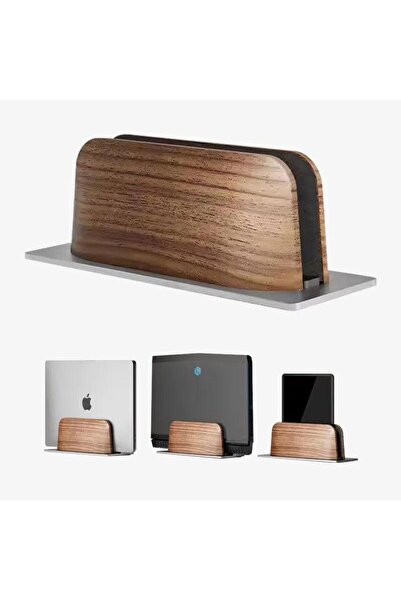 Velico Suport premium vertical ajustabil pentru laptop, design elegant, compatibil cu laptopuri Apple, Dell