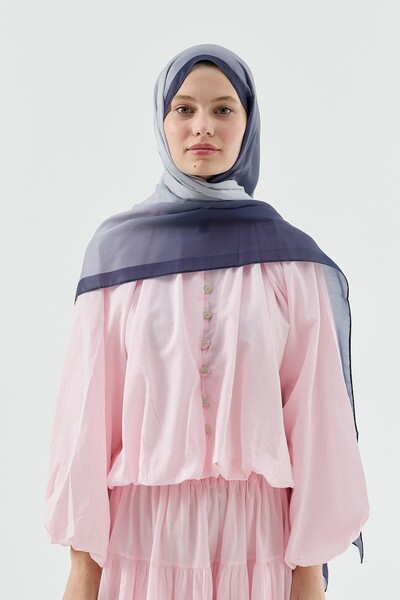 Modakaşmir Ombre Pattern Cotton Shawl