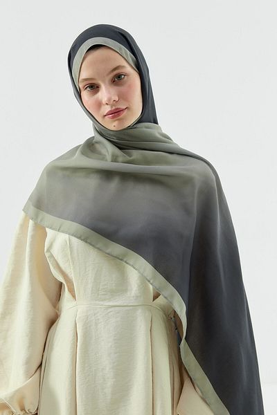 Modakaşmir Ombre Pattern Cotton Shawl