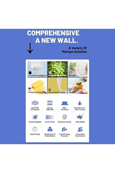 Generic Roll on Spackle Wall Repair Kit, Wall Repair Paste Roll On, Great Wall Refinish Paint for DIY Renova