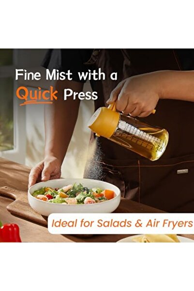 Generic 16oz/470ml Olive Oil Sprayer for Cooking - 2 in 1 Olive Oil Dispenser for Kitchen Gadgets