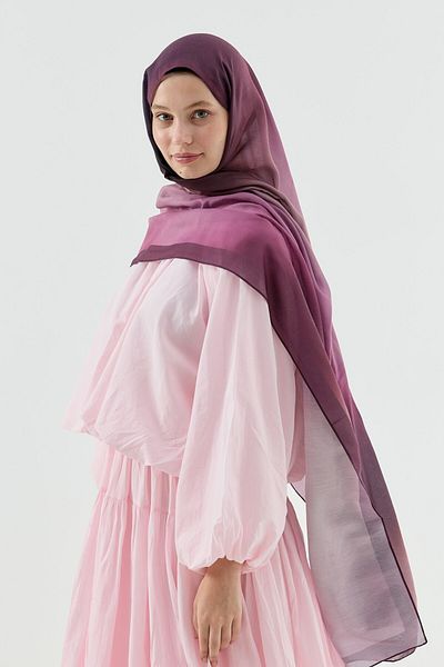 Modakaşmir Mirage Pattern Cotton Shawl