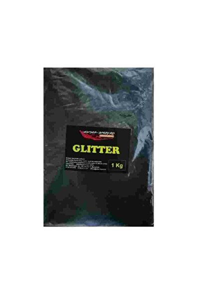 OEM Sclipici Decorativ Negru (Glitter decorativ) 1 Kg