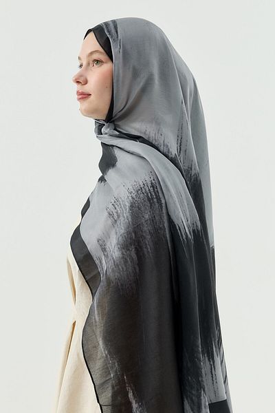 Modakaşmir Melt Pattern Cotton Shawl